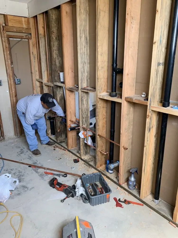 Commercial rough-in plumbing for Water Heater Replacement in Rio Vista